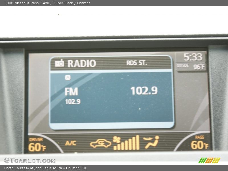 Super Black / Charcoal 2006 Nissan Murano S AWD