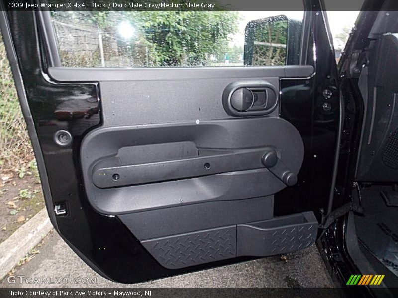 Black / Dark Slate Gray/Medium Slate Gray 2009 Jeep Wrangler X 4x4