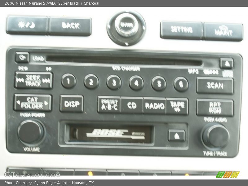 Super Black / Charcoal 2006 Nissan Murano S AWD