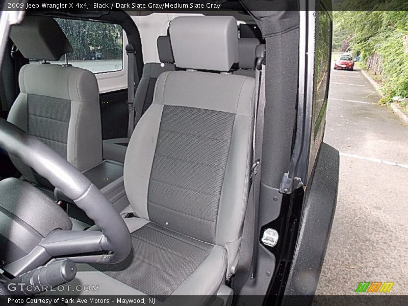 Black / Dark Slate Gray/Medium Slate Gray 2009 Jeep Wrangler X 4x4