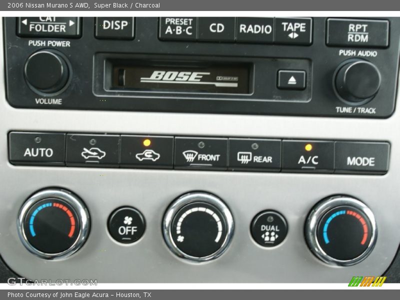 Super Black / Charcoal 2006 Nissan Murano S AWD