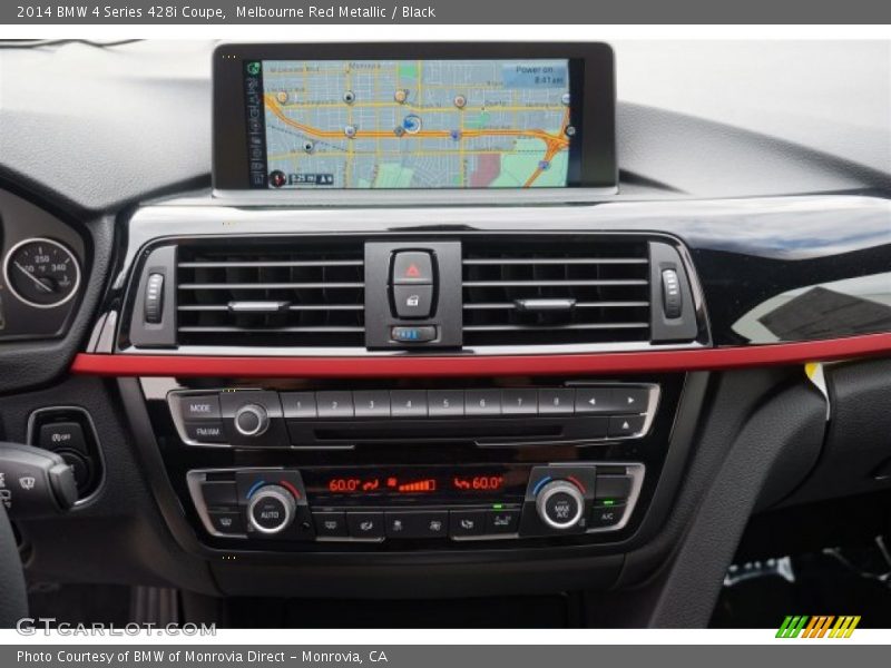 Melbourne Red Metallic / Black 2014 BMW 4 Series 428i Coupe