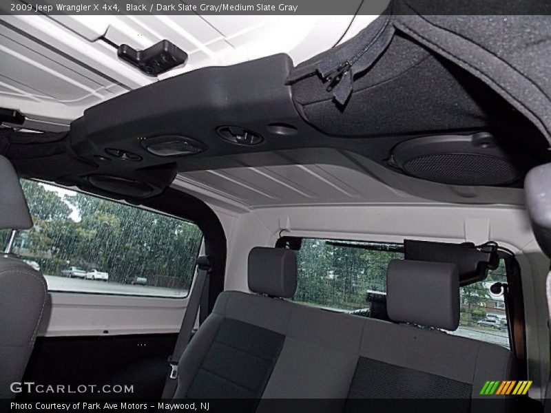 Black / Dark Slate Gray/Medium Slate Gray 2009 Jeep Wrangler X 4x4