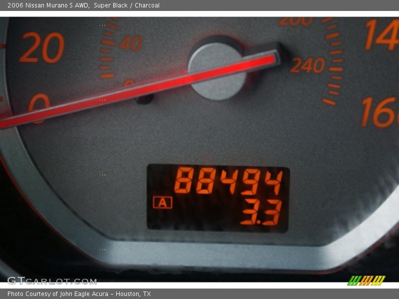 Super Black / Charcoal 2006 Nissan Murano S AWD