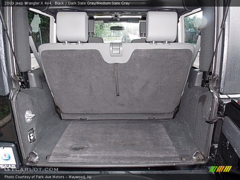 Black / Dark Slate Gray/Medium Slate Gray 2009 Jeep Wrangler X 4x4
