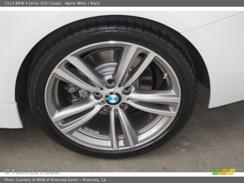 Alpine White / Black 2014 BMW 4 Series 435i Coupe