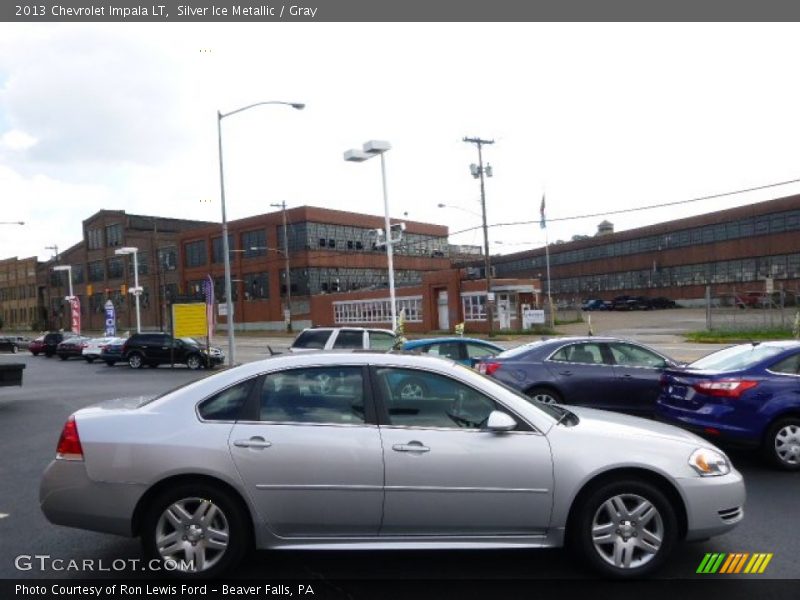 Silver Ice Metallic / Gray 2013 Chevrolet Impala LT