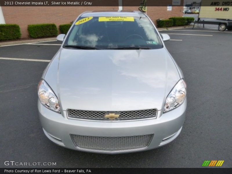 Silver Ice Metallic / Gray 2013 Chevrolet Impala LT