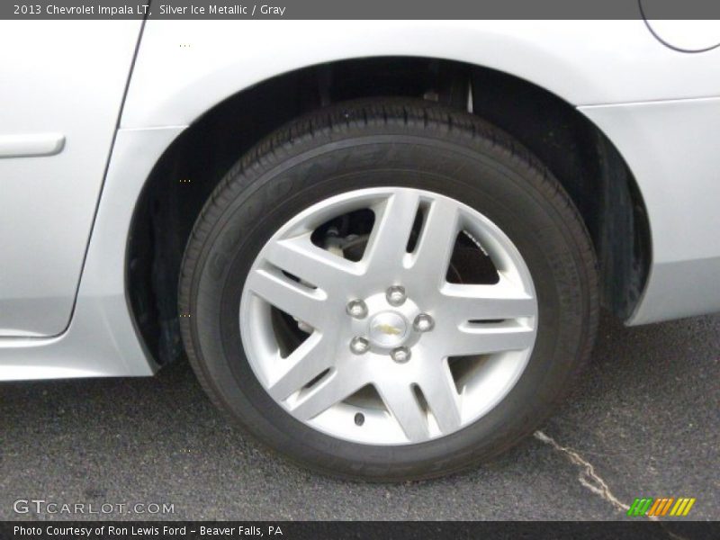 Silver Ice Metallic / Gray 2013 Chevrolet Impala LT