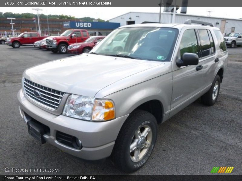 Silver Birch Metallic / Graphite 2005 Ford Explorer XLT 4x4