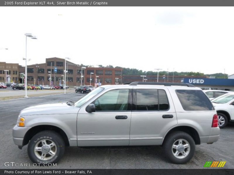 Silver Birch Metallic / Graphite 2005 Ford Explorer XLT 4x4