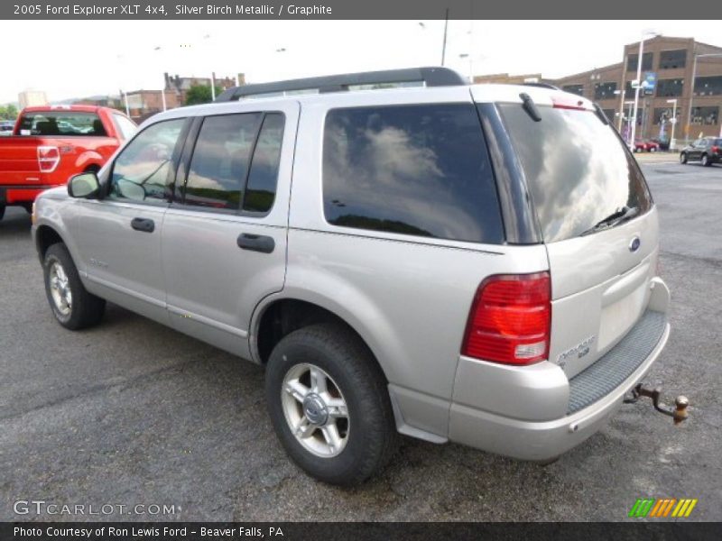 Silver Birch Metallic / Graphite 2005 Ford Explorer XLT 4x4