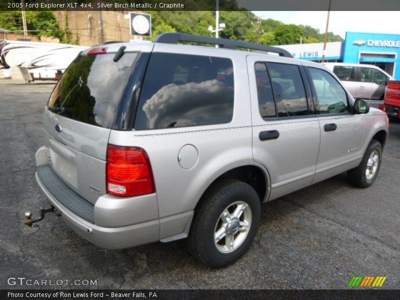 Silver Birch Metallic / Graphite 2005 Ford Explorer XLT 4x4