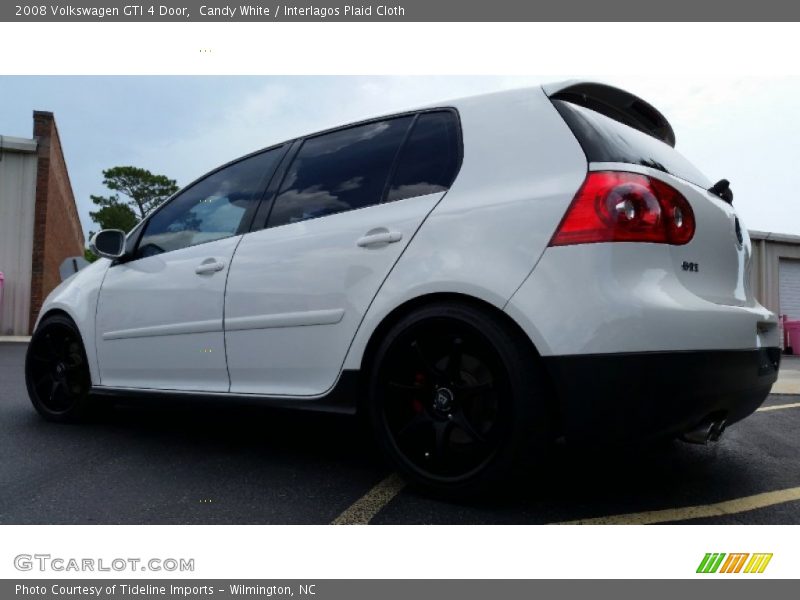 Candy White / Interlagos Plaid Cloth 2008 Volkswagen GTI 4 Door