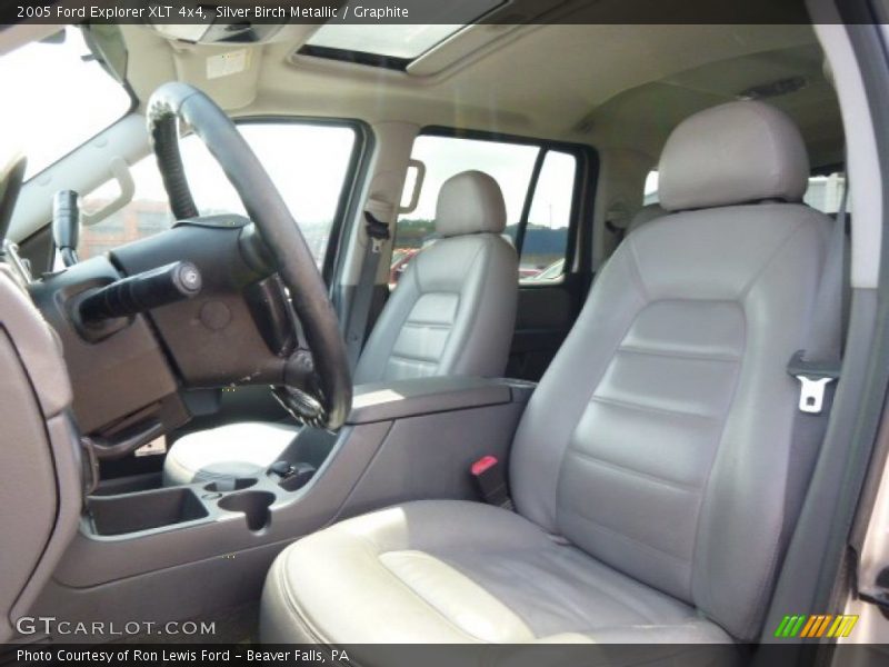  2005 Explorer XLT 4x4 Graphite Interior