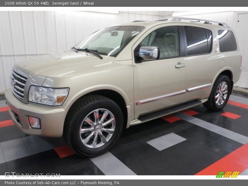 Serengeti Sand / Wheat 2008 Infiniti QX 56 4WD