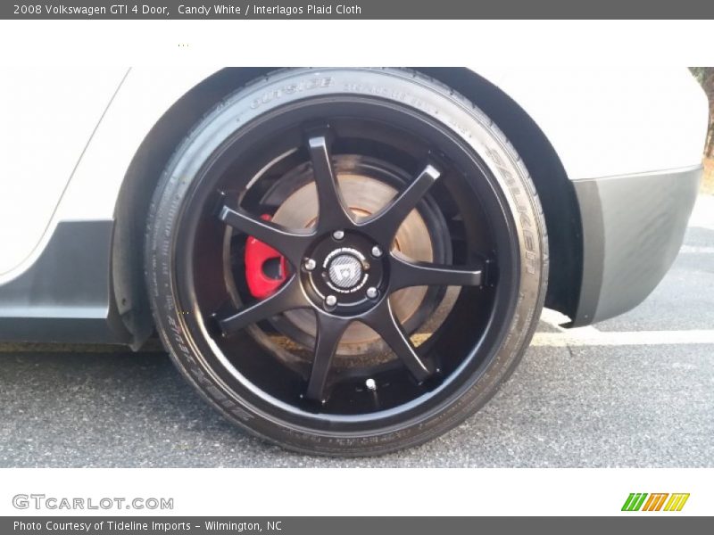 Candy White / Interlagos Plaid Cloth 2008 Volkswagen GTI 4 Door
