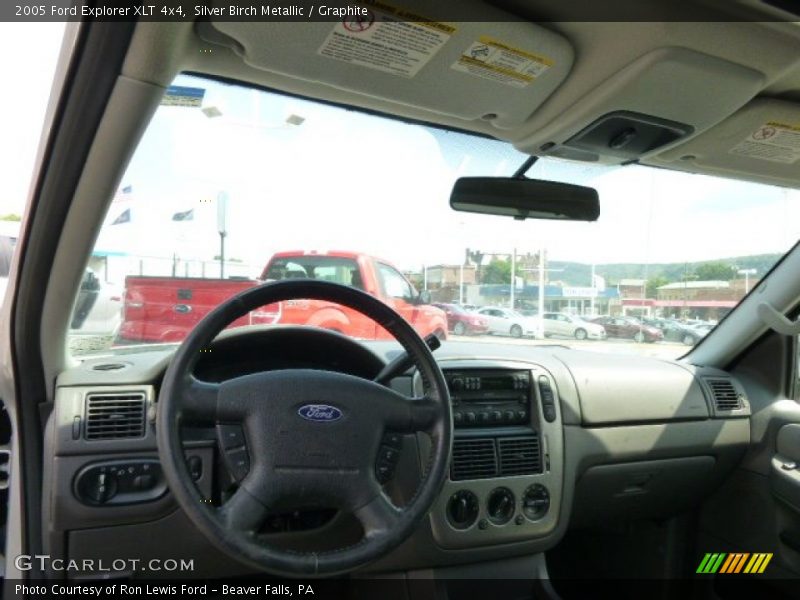 Silver Birch Metallic / Graphite 2005 Ford Explorer XLT 4x4