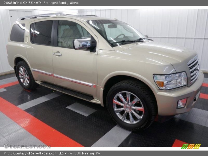 Serengeti Sand / Wheat 2008 Infiniti QX 56 4WD