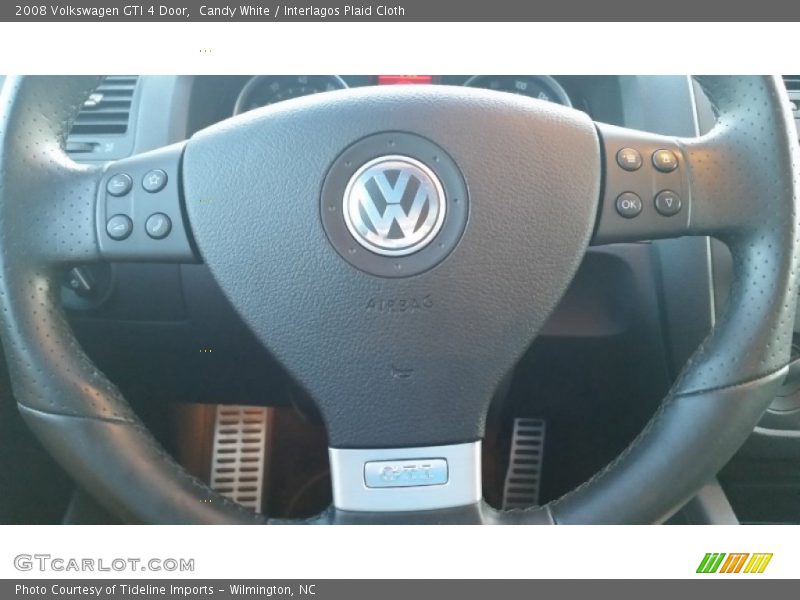 Candy White / Interlagos Plaid Cloth 2008 Volkswagen GTI 4 Door