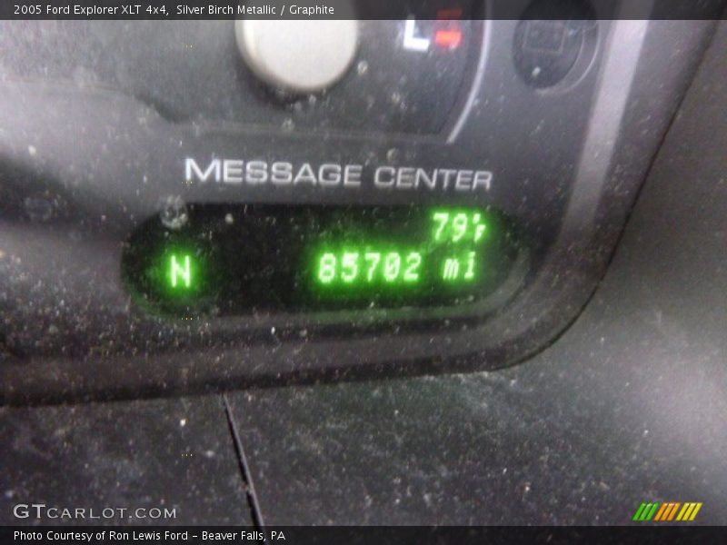 Silver Birch Metallic / Graphite 2005 Ford Explorer XLT 4x4
