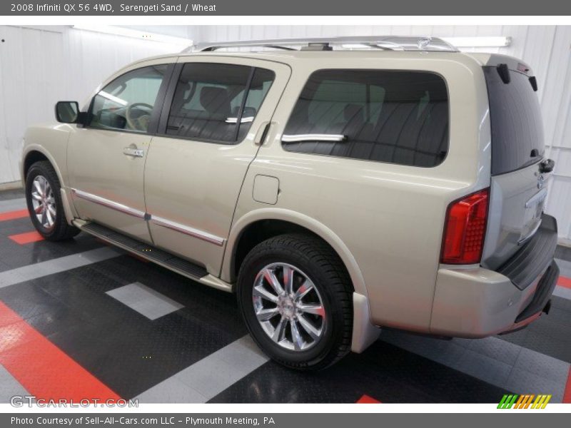 Serengeti Sand / Wheat 2008 Infiniti QX 56 4WD
