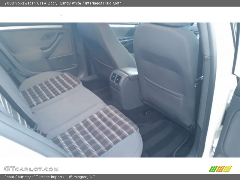 Candy White / Interlagos Plaid Cloth 2008 Volkswagen GTI 4 Door