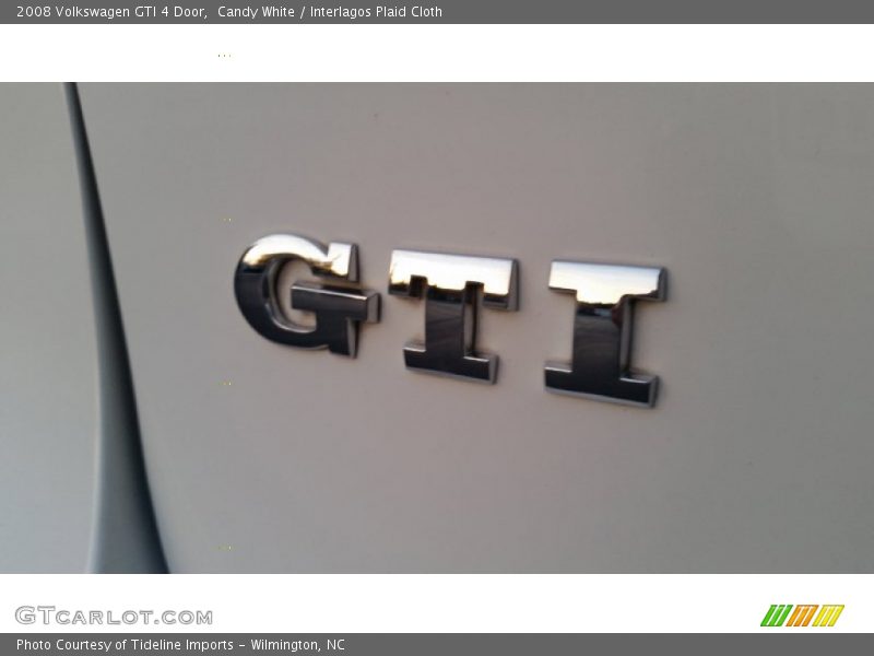 Candy White / Interlagos Plaid Cloth 2008 Volkswagen GTI 4 Door