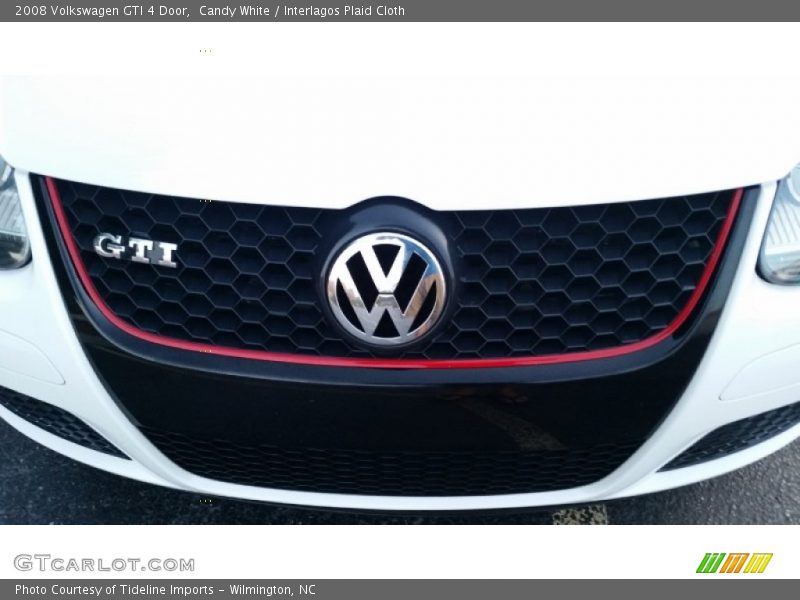 Candy White / Interlagos Plaid Cloth 2008 Volkswagen GTI 4 Door