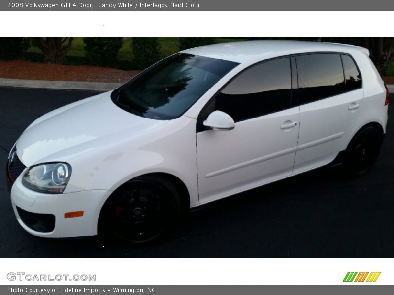Candy White / Interlagos Plaid Cloth 2008 Volkswagen GTI 4 Door