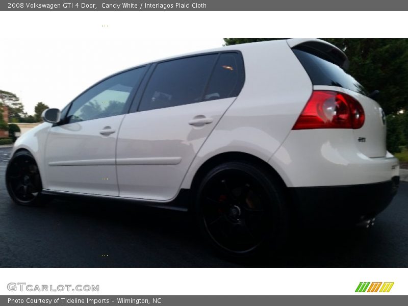 Candy White / Interlagos Plaid Cloth 2008 Volkswagen GTI 4 Door