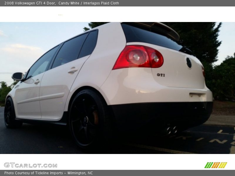 Candy White / Interlagos Plaid Cloth 2008 Volkswagen GTI 4 Door
