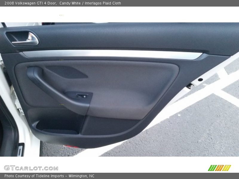 Candy White / Interlagos Plaid Cloth 2008 Volkswagen GTI 4 Door