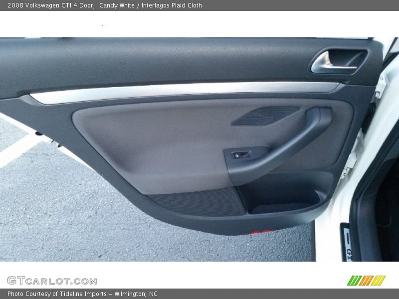 Candy White / Interlagos Plaid Cloth 2008 Volkswagen GTI 4 Door