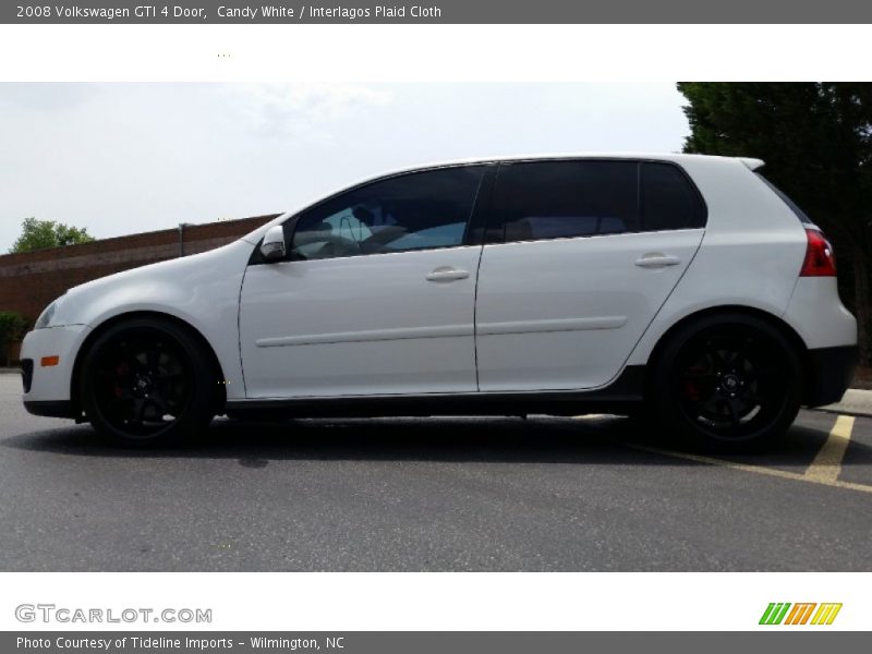 Candy White / Interlagos Plaid Cloth 2008 Volkswagen GTI 4 Door