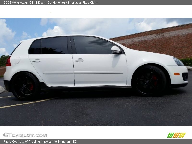 Candy White / Interlagos Plaid Cloth 2008 Volkswagen GTI 4 Door