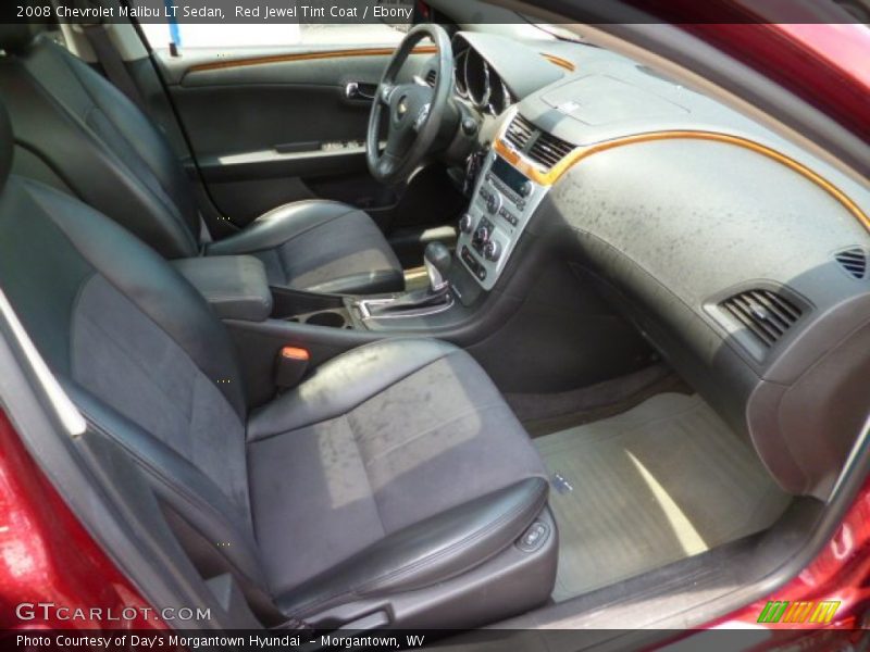 Red Jewel Tint Coat / Ebony 2008 Chevrolet Malibu LT Sedan