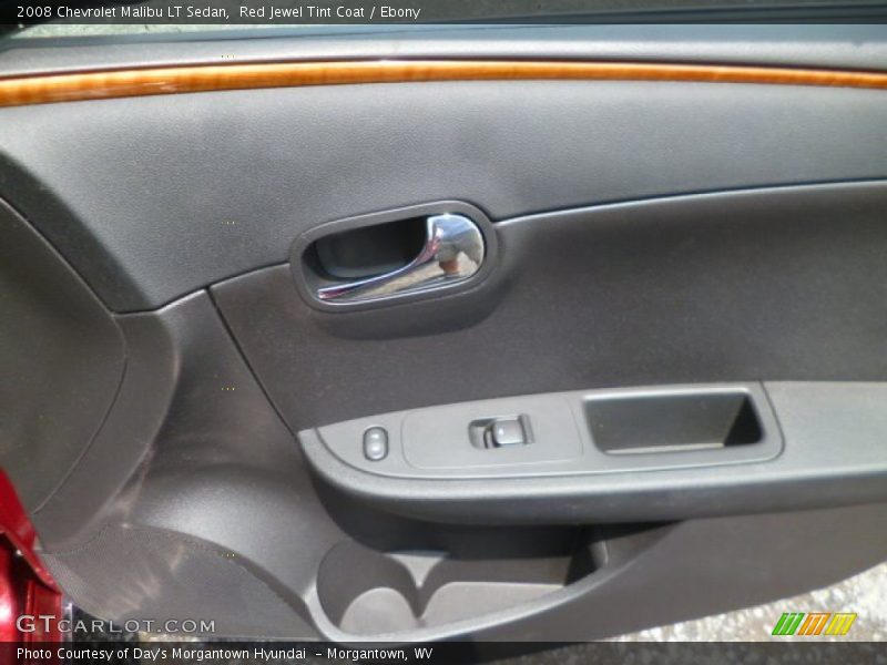 Red Jewel Tint Coat / Ebony 2008 Chevrolet Malibu LT Sedan
