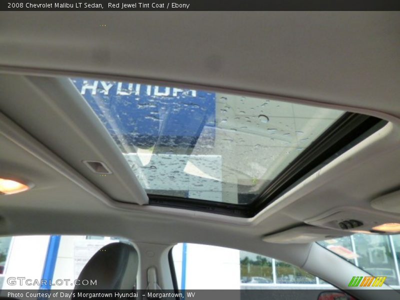 Red Jewel Tint Coat / Ebony 2008 Chevrolet Malibu LT Sedan