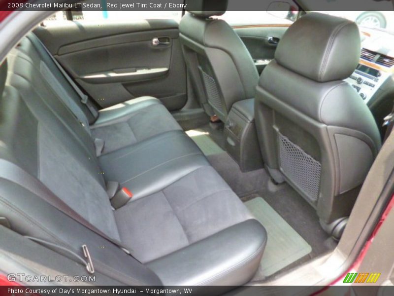 Red Jewel Tint Coat / Ebony 2008 Chevrolet Malibu LT Sedan
