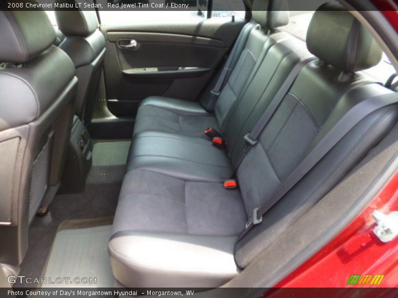Red Jewel Tint Coat / Ebony 2008 Chevrolet Malibu LT Sedan