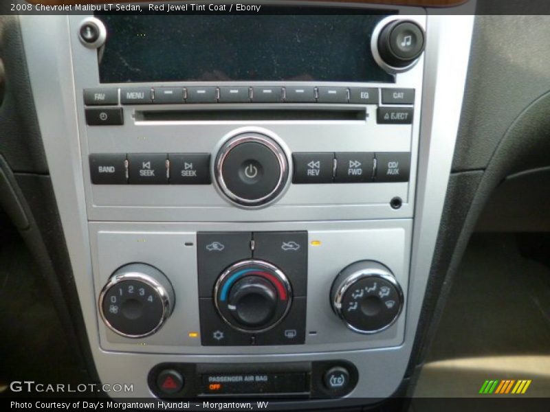 Red Jewel Tint Coat / Ebony 2008 Chevrolet Malibu LT Sedan