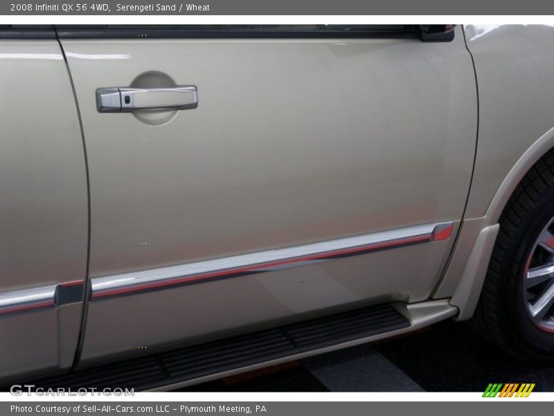 Serengeti Sand / Wheat 2008 Infiniti QX 56 4WD
