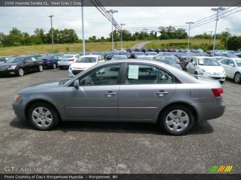 Steel Gray / Gray 2006 Hyundai Sonata GL