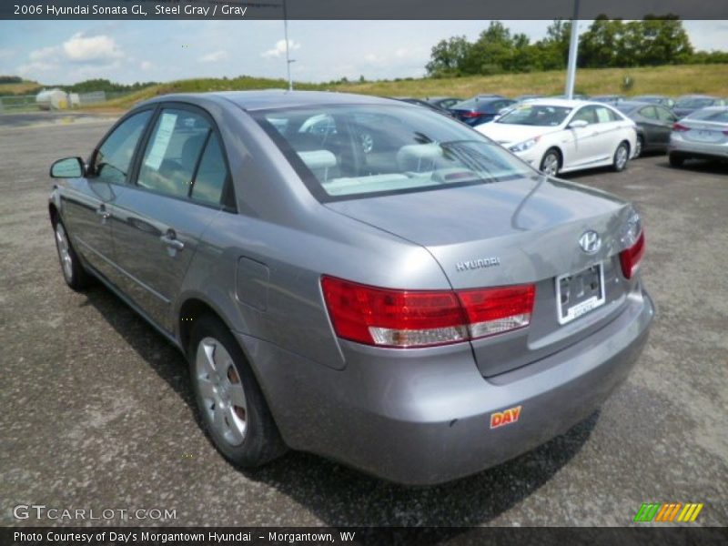 Steel Gray / Gray 2006 Hyundai Sonata GL