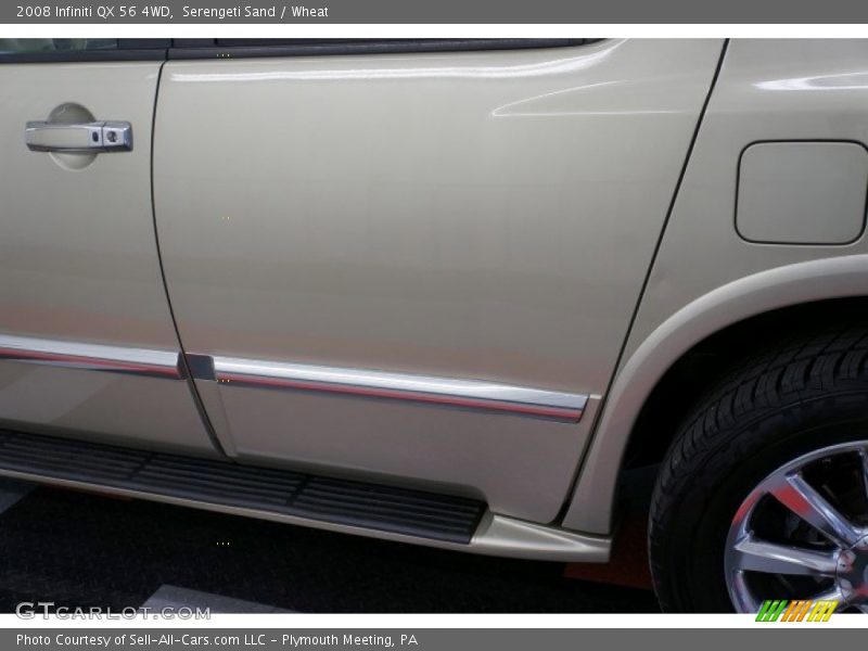 Serengeti Sand / Wheat 2008 Infiniti QX 56 4WD