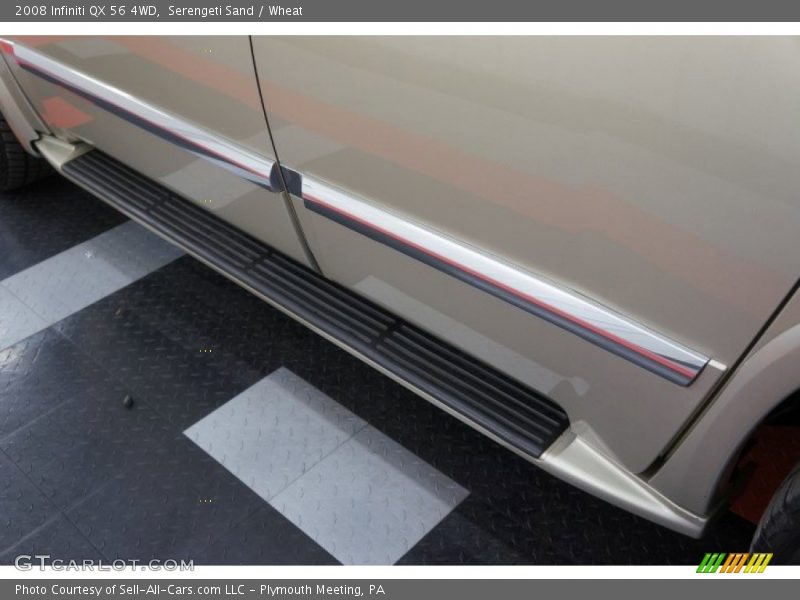 Serengeti Sand / Wheat 2008 Infiniti QX 56 4WD