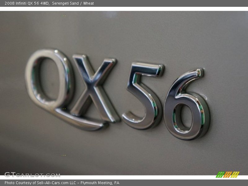  2008 QX 56 4WD Logo