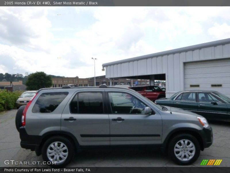 Silver Moss Metallic / Black 2005 Honda CR-V EX 4WD