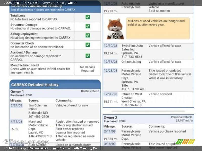 Serengeti Sand / Wheat 2008 Infiniti QX 56 4WD